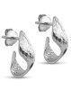 Daia sølv øreringe fra ENAMEL Copenhagen. Skønne små hoops med de fineste detaljer