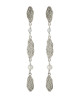 Sølv øreringe med touch af det elegante, det feminine og det rustikke. Drifting Dreams øreringe fra Pernille Corydon