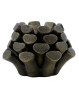 Lysestage formet som en kogle. House Doctor lysestage med et robust og uformelt udtryk.