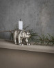 De perfekte lysestager til din juleudsmykning - Polar antique silver lysestager fra House Doctor
