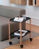Praktisk og stilfuldt bakkebord - Connect Table fra Andersen Furniture