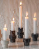 Meget smukke Marble lysestager fra Mette Ditmer. Lav evt. et stilleben og kombiner flere Mette Ditmer Marble lysestager.
