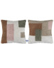 Brick pudebetræk med forskellig for- og bagside. Mette Ditmer pudebetræk med blødt og tufted look. 