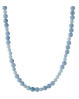 Pernille Corydon Blue Sky halskæde med smukke glatte, runde blå Aquamarine sten, som skaber et perfekt look med enkelthed og elegance