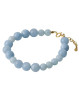 Stilfuldt og feminint armbånd fra Pernille Corydon. Blue Sky armbånd fyldt med de smukkeste blå Aquamarine-sten