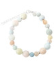 Det perfekte armbånd som kan pifte ethvert sommer outfit op. Morganite Dream sølvarmbånd fra Aqua Dulce.