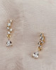 Enkle og feminine ørestikker fra Aqua Dulce. Ørestikkerne fylder ikke så meget, så de er helt perfekte at kombinere med flere øreringe. Ørestikker med lidt bling bling.