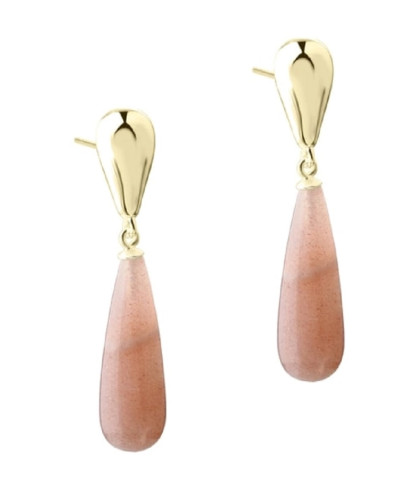 Sunella Long Drop øreringene fra Aqua Dulce udstråler eksklusivitet og femininitet. Tidløst design, der tilføjer naturlig skønhed og luksus til dit look. 