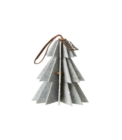 Enkel og dekorativ juletræ der kan hænge på en gren
