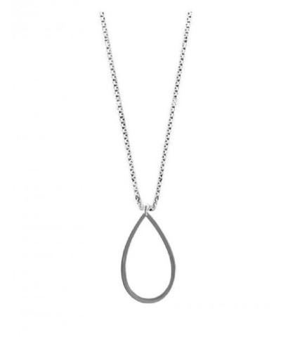 Sølv halskæde med flot vedhæng - halskæde i dansk design